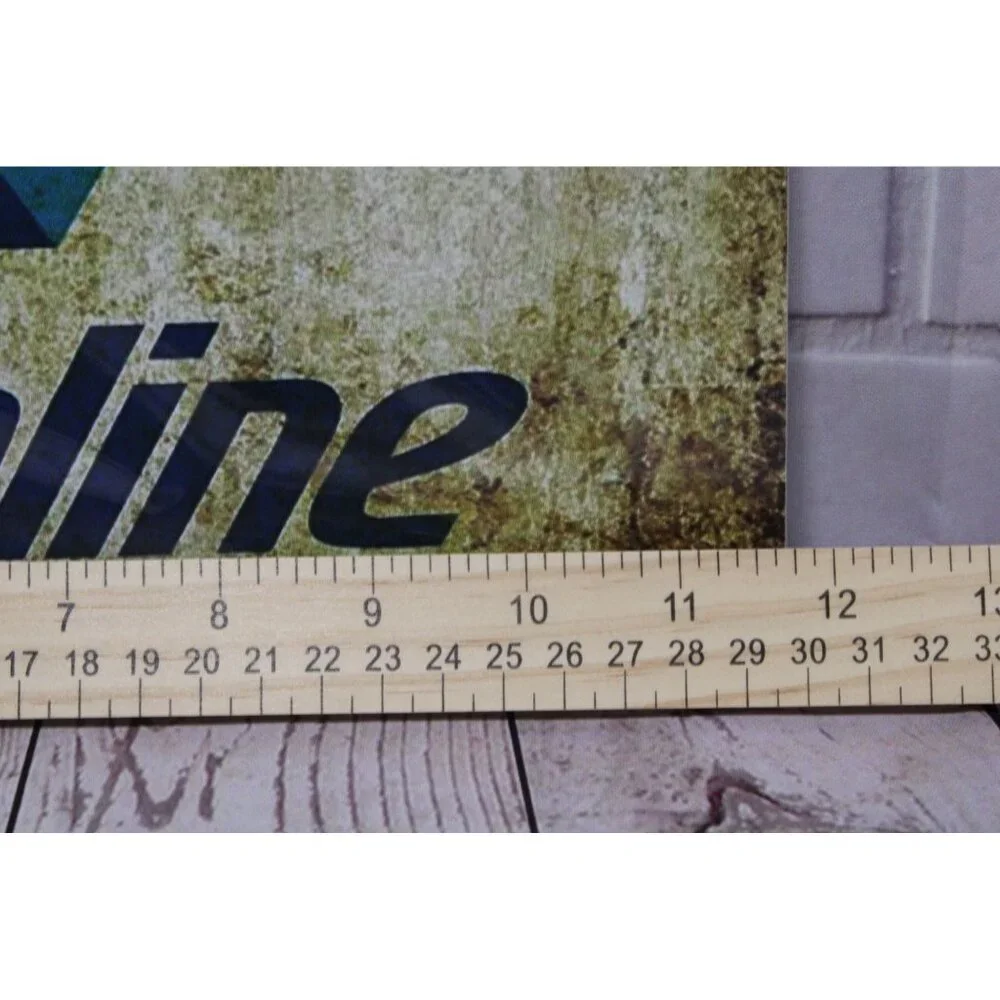 Valvoline Retro Look Metal Sign 12" x 8" Wall Decor - Picture 4 of 5